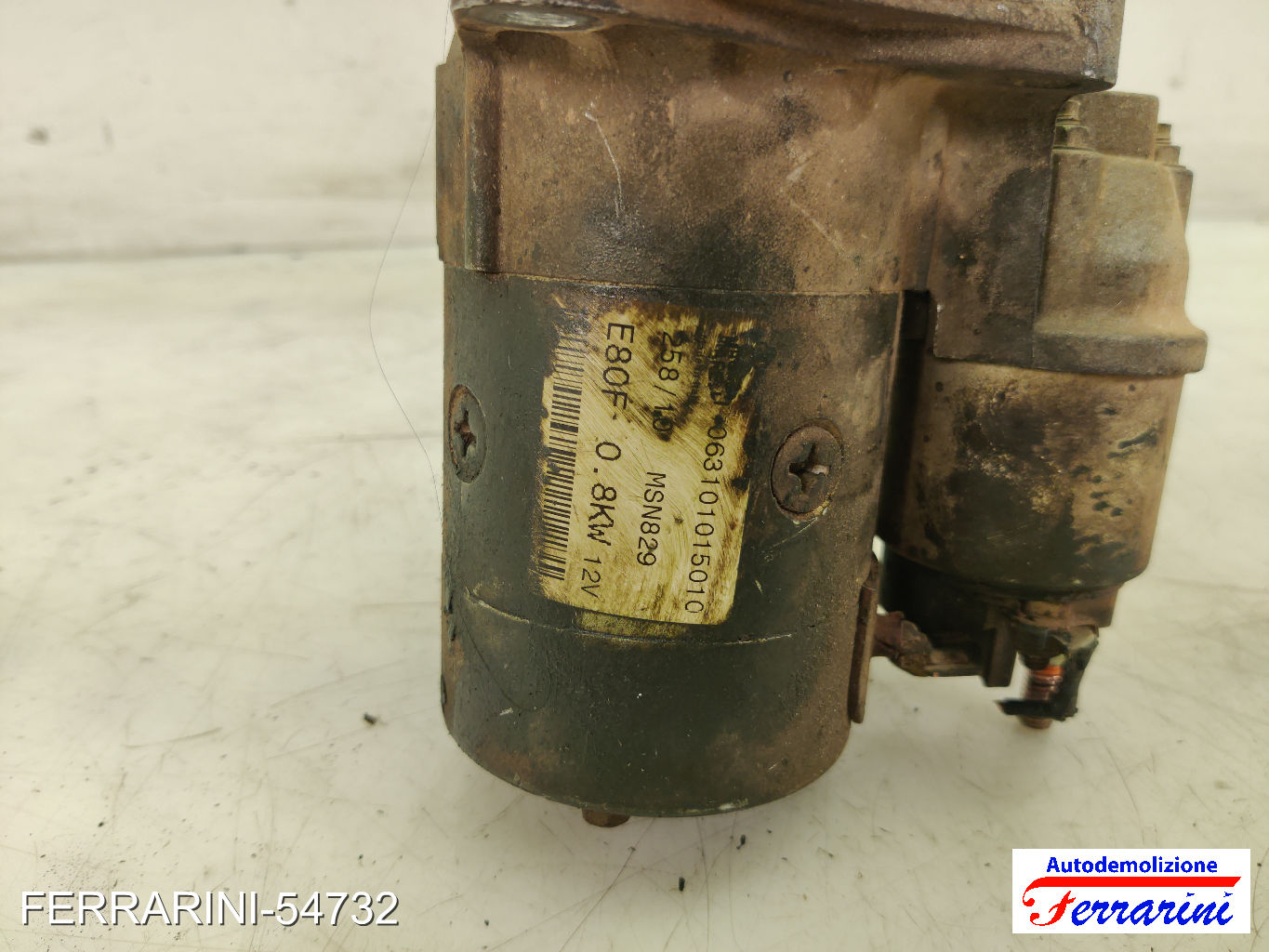 Motorino Avviamento FIAT PALIO WEEKEND 171, 173, 178, 373, 374 1.2 1996-2004