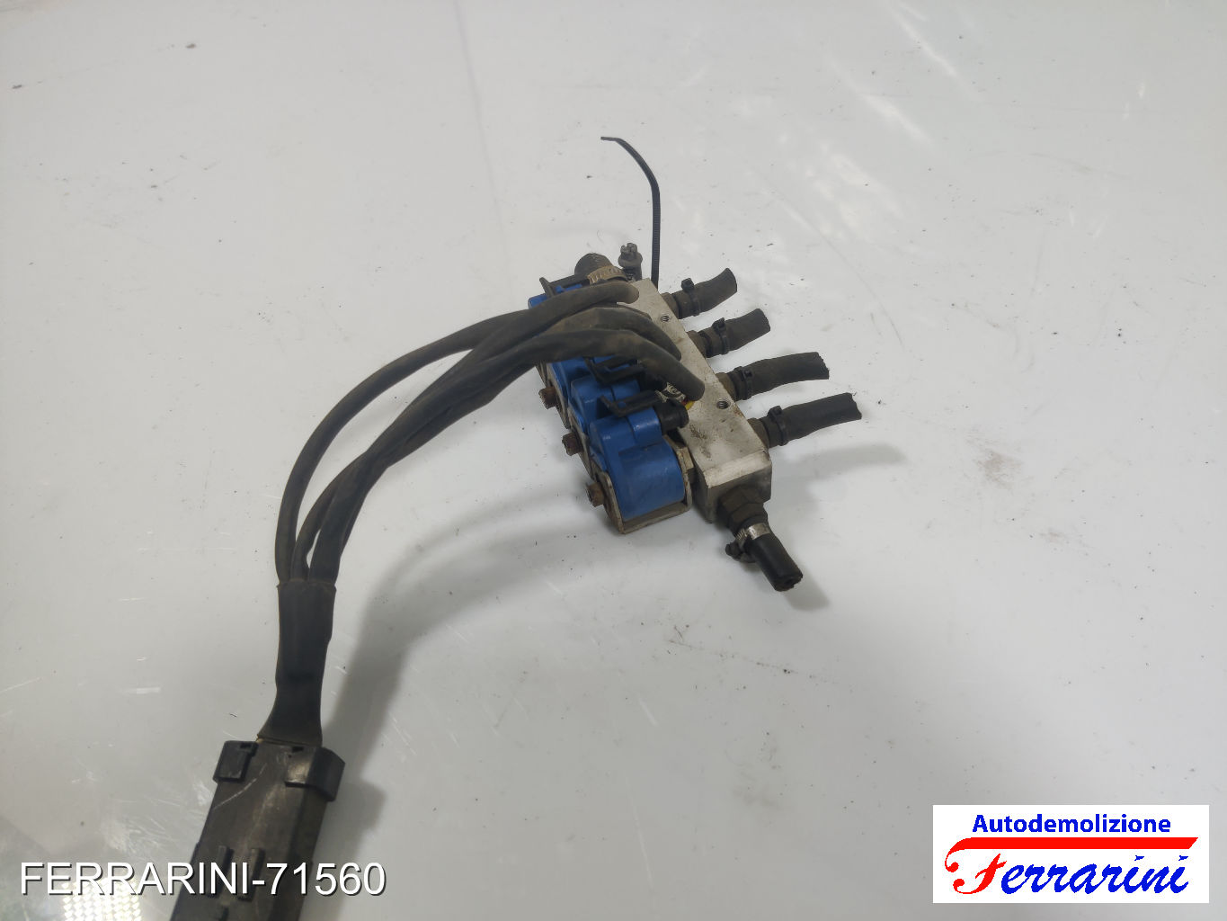 iniettori GPL IG1 blu Landi Renzo OPEL MERIVA A X03 1.4 16V TWINPORT 2004-2010 6