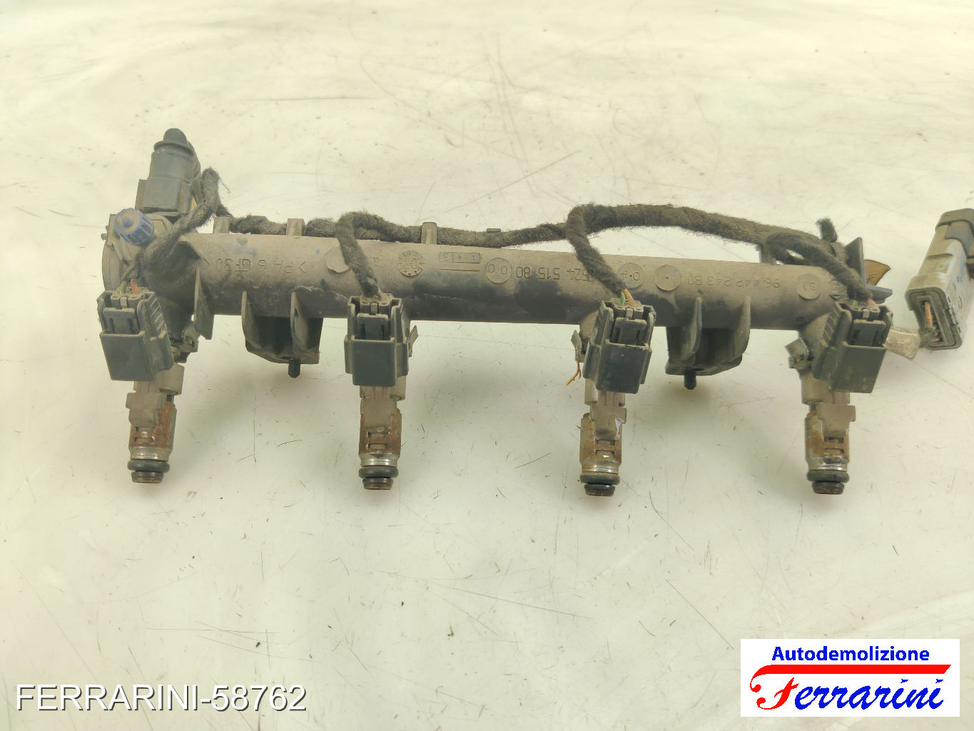 Flauto Iniettori CITROEN C4 LC 1.4 16V 2004-2011 9644224380, 9652451580
