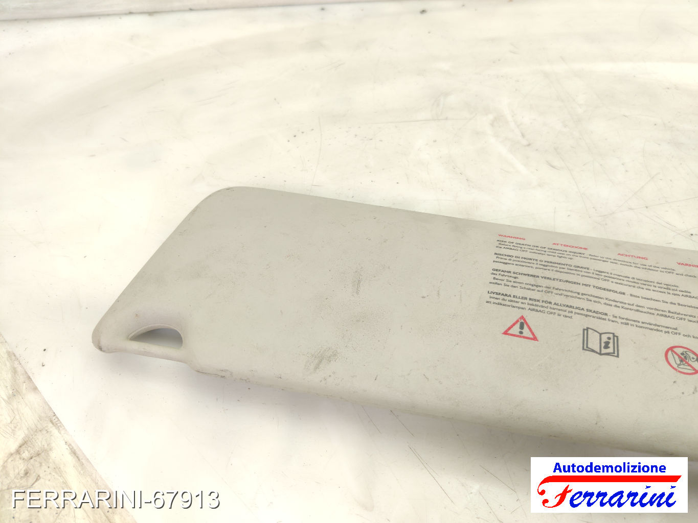 Aletta Parasole RENAULT TWINGO 2 CN0 2007-2014 sinistro, sx 964010223R