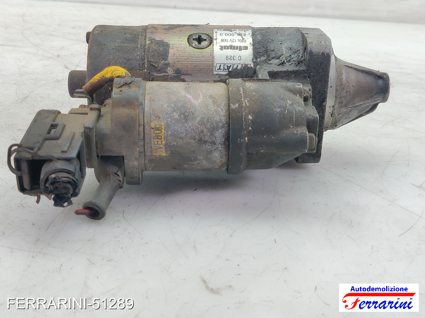 Motorino Avviamento SEAT MARBELLA 28A 0.9 1987-1993 8160000, 46432301, STX201390