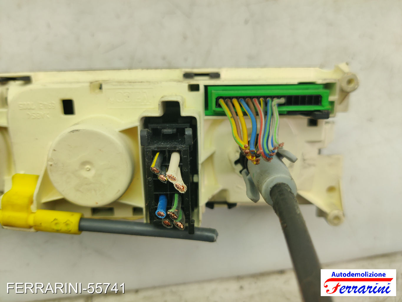 Tastiera Clima MINI - R50, R53 2001-2006 anteriore, frontale 64111502214, EE888N 6