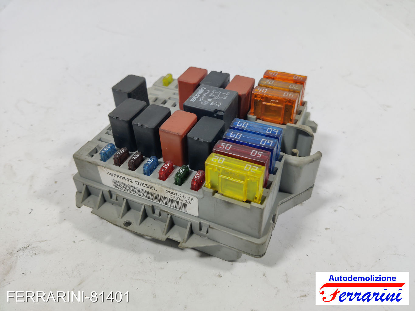 Body Computer FIAT DOBLO 119, 223 1.9 D 2001-2010 7