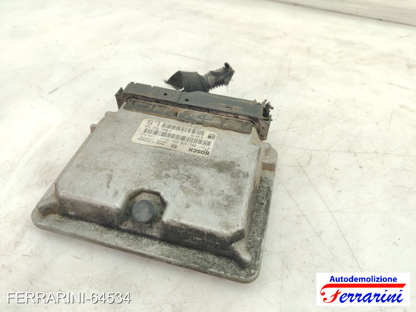 Centralina Motore OPEL ASTRA G T98 1.7 TD 1998-2000 90589736, 0281001670