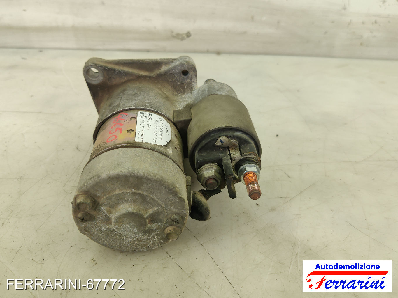 Motorino Avviamento ALFA ROMEO MITO 955 1.4 BI-FUEL 2009-2016 51832950, S114943