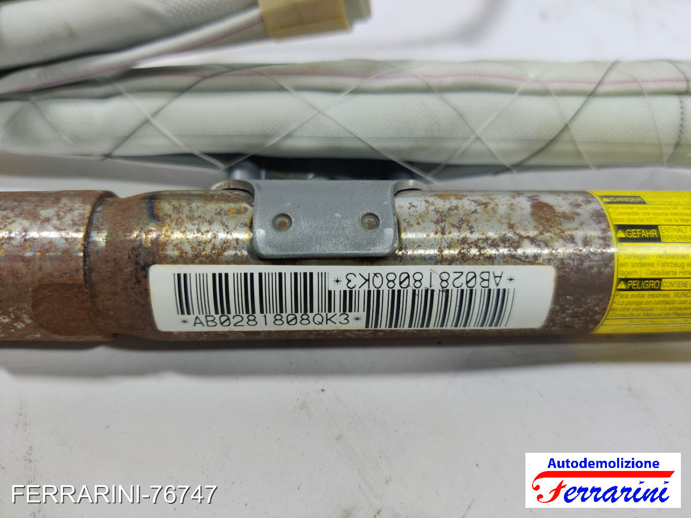 Airbag Tenda Tendina TOYOTA IQ J1 2009-2015 Frontale Destra 6217074020
