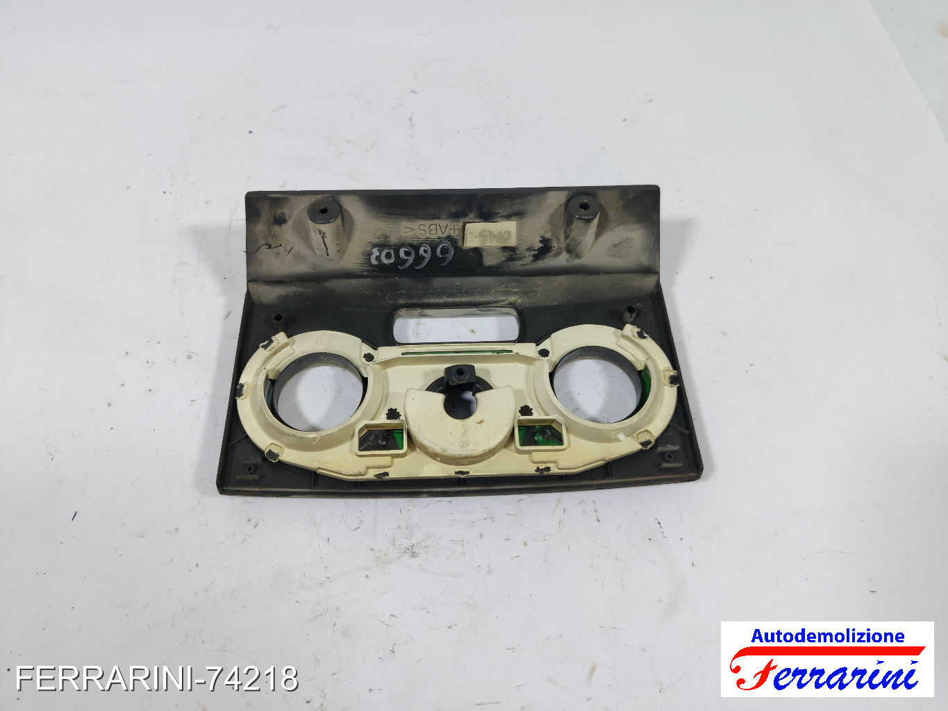 Mostrina cornice Tastiera Clima FIAT PUNTO 176 1993-1999 anteriore, frontale