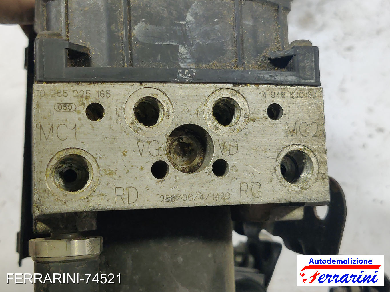 Centralina Pompa Abs LANCIA PHEDRA 179 2.2 JTD 2002-2010 1494680080, 31208