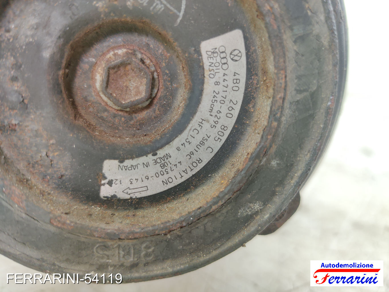 Compressore Clima AUDI A4 AT 8D5 2.5 TDI 1997-2001 4B0260805C, 4D0260805C