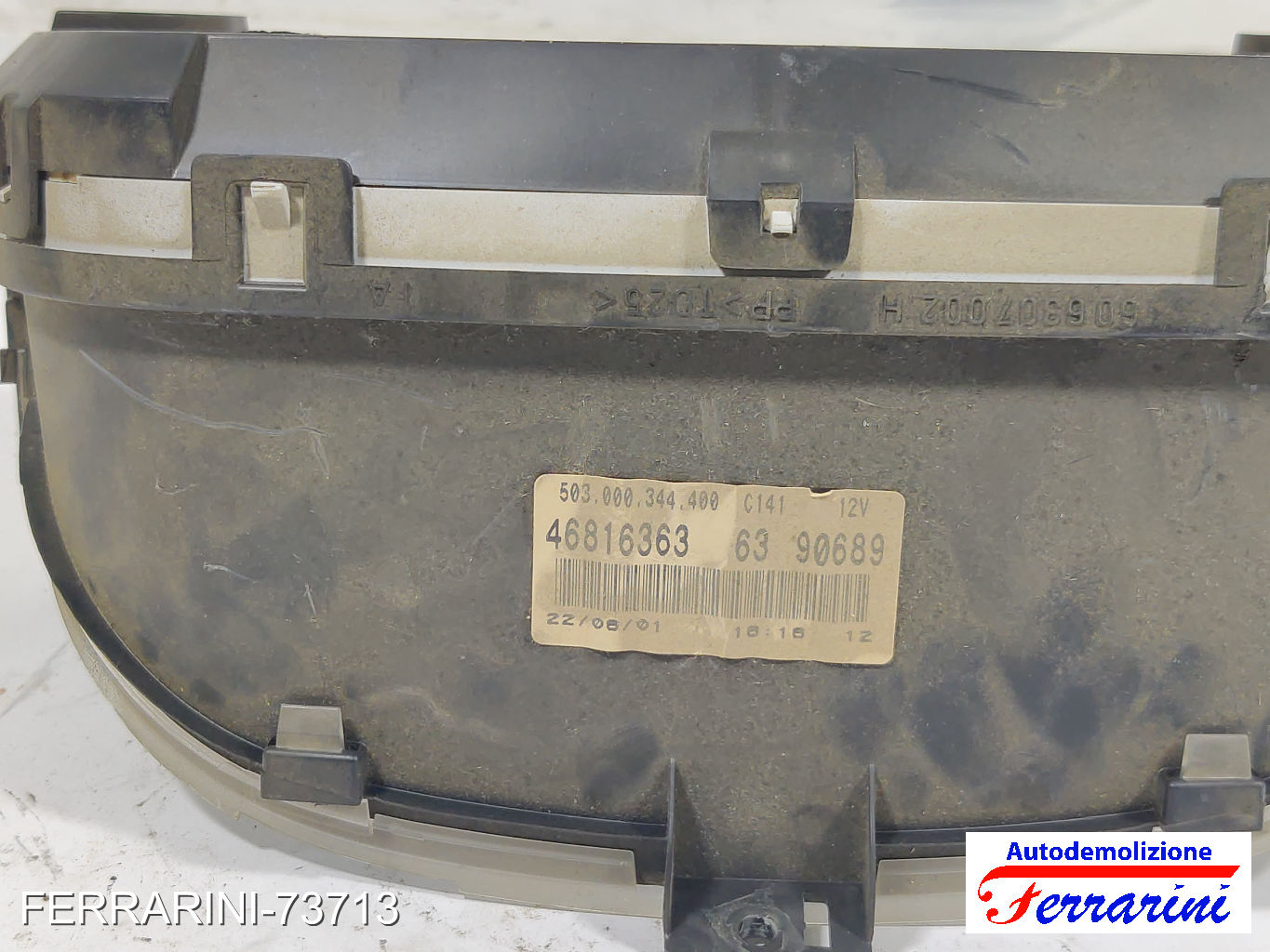 Quadro Contachilometri FIAT PUNTO 188 1.9 JTD 2001-2012 46816363, 503000344400