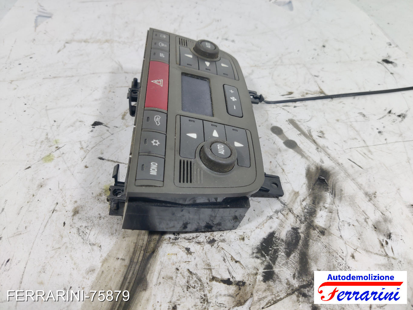 bizona automatico Tastiera Clima FIAT IDEA 350 2004-2012 anteriore, frontale 8