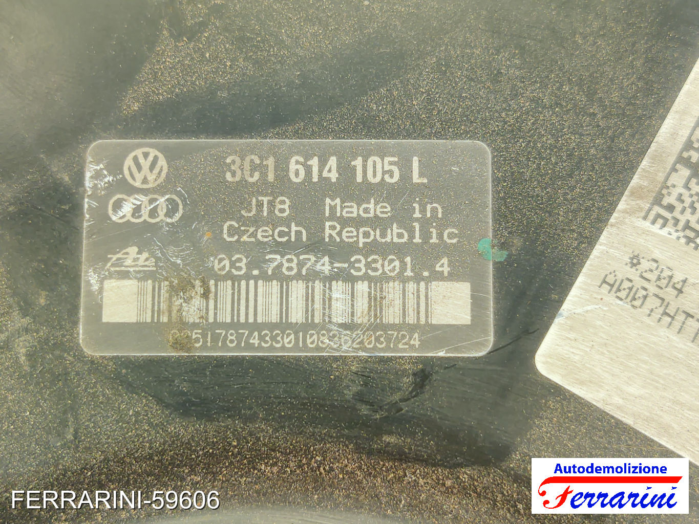Servofreno VW PASSAT VARIANT 3C5 2.0 TDI 2005-2009 3C1614105L, 3C1614105