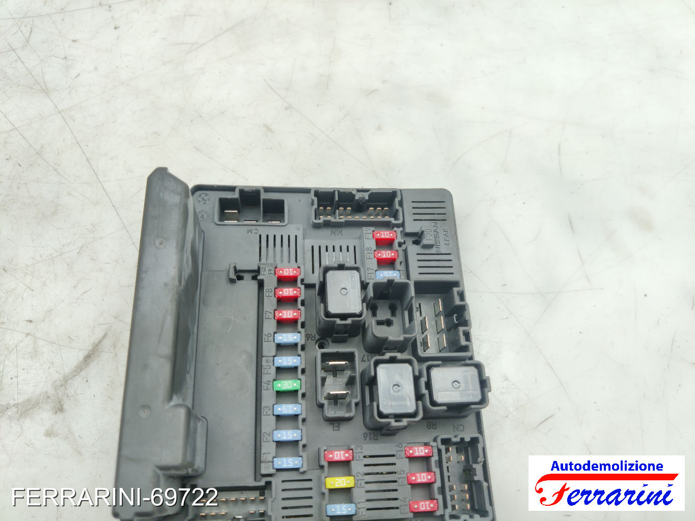 Fusibiliera Scatola Fusibili Body Computer NISSAN QASHQAI 1 J10, JJ10E, NJ10 7