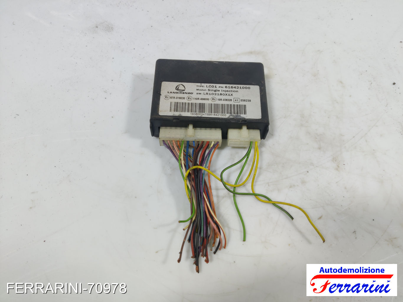 Centralina Gpl FIAT PUNTO 176 1.1 1996-2000 616421000, LR102108X1X, 842047