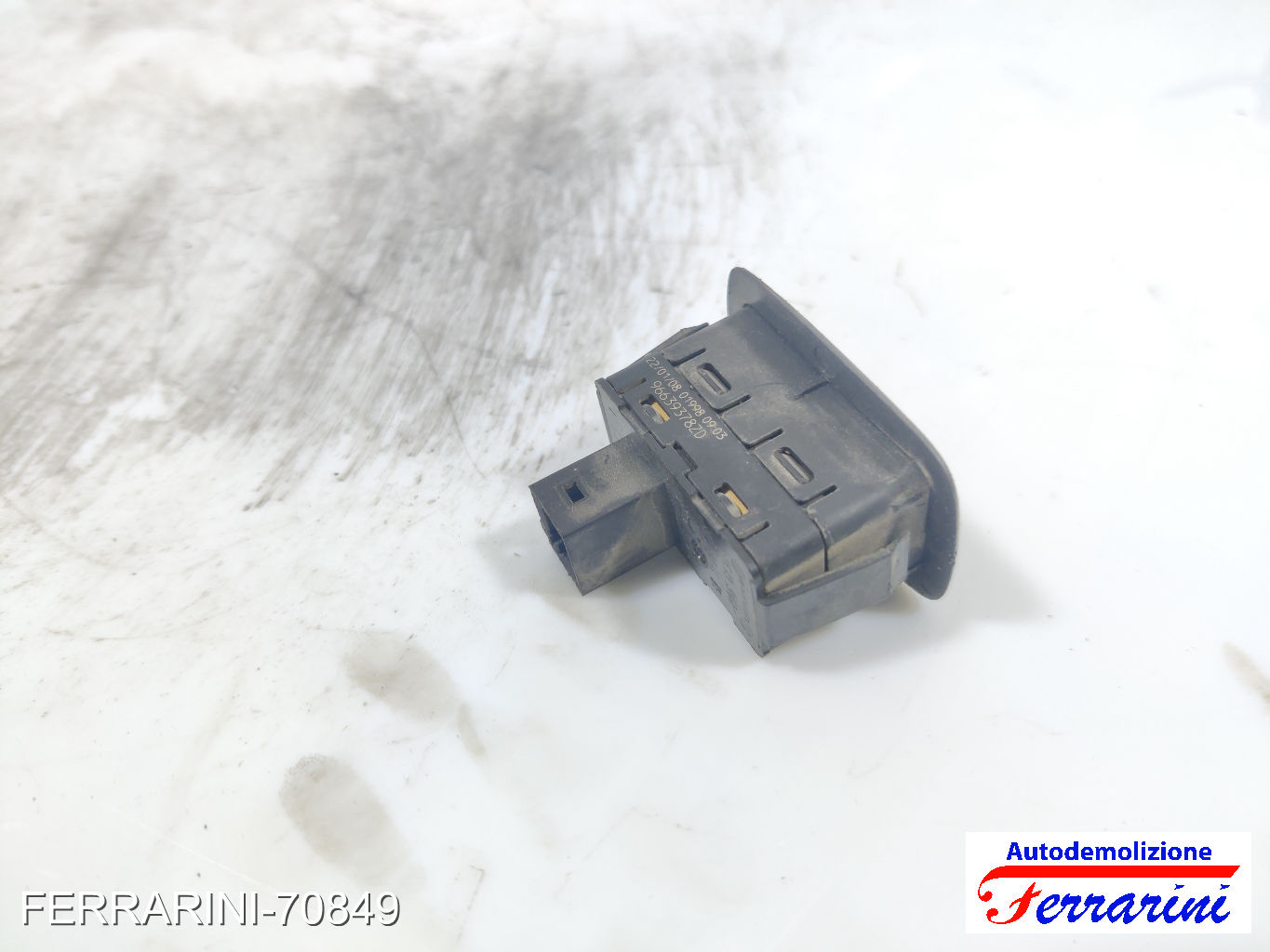 Pulsantiera Tastiera Alzavetro CITROEN C4 PICASSO 1 UD 2006-2013 destra, dx