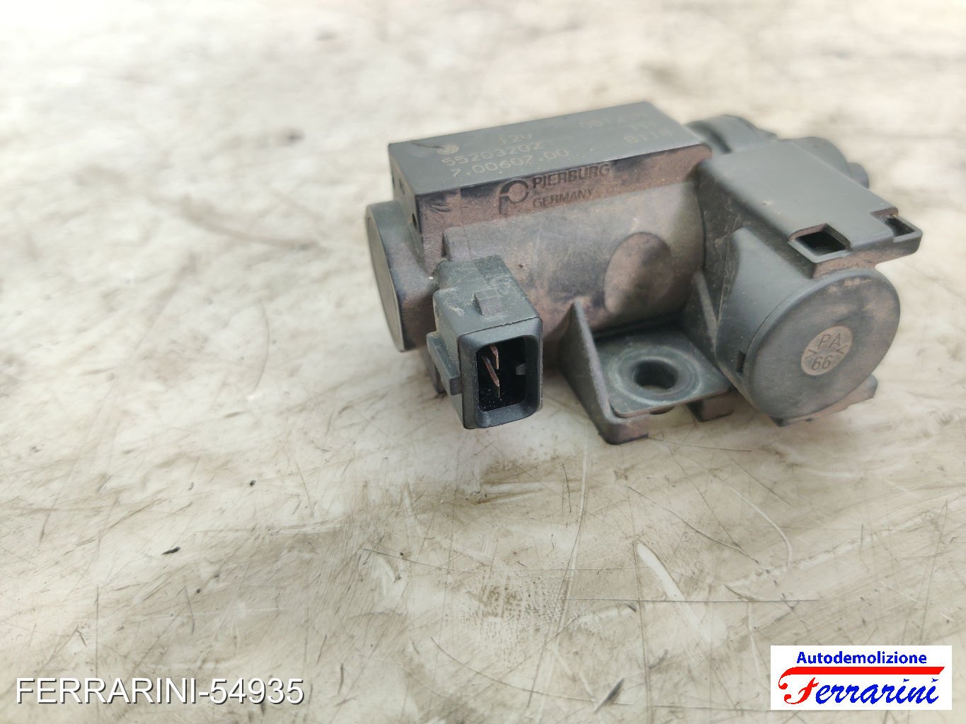 MAP solenoide turbina ALFA ROMEO 159 939 1.9 JTDM 8V 2005-2011 55203202