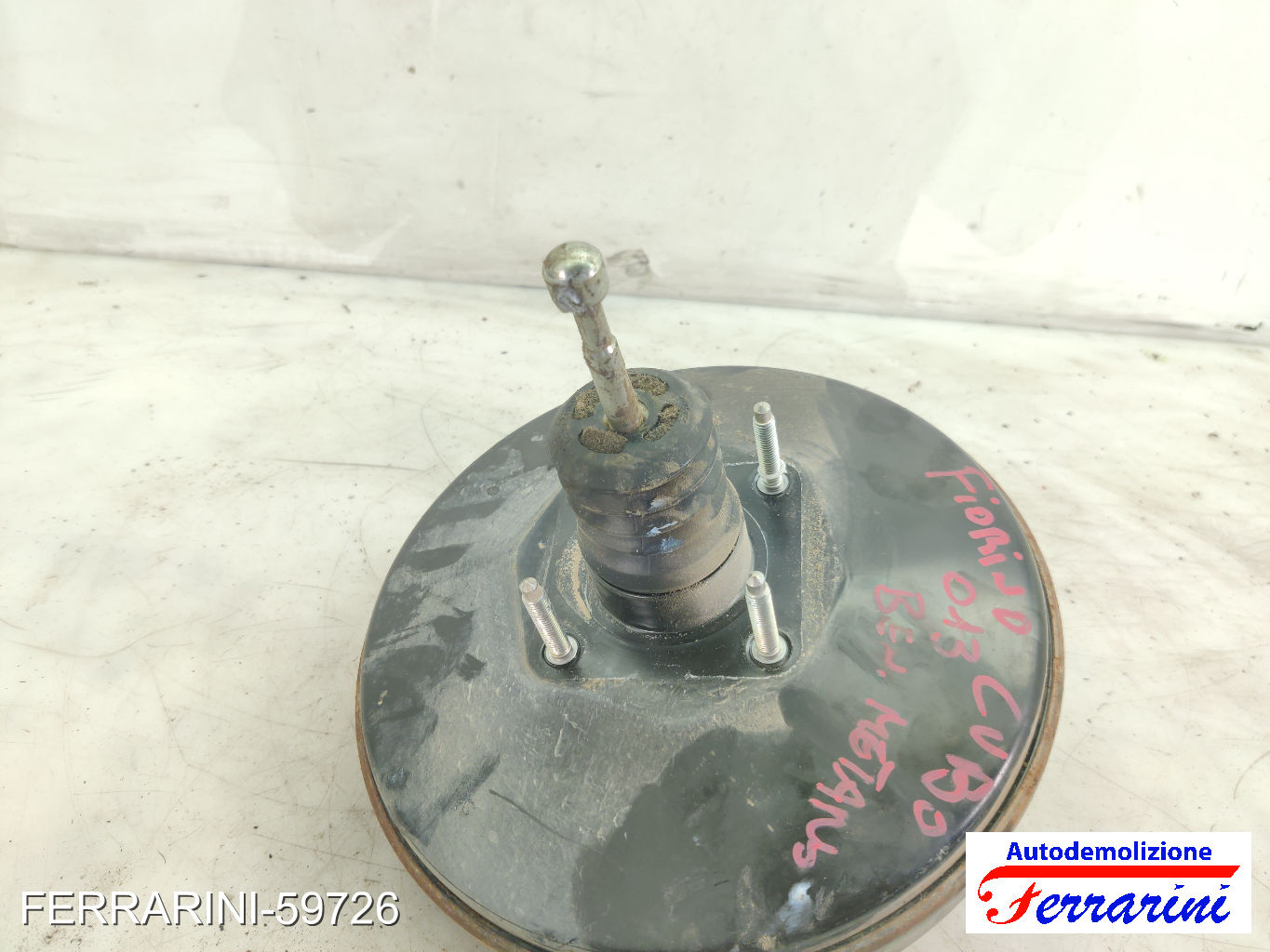 Servofreno CITROEN C4 PICASSO 1 UD 1.6 HDI 2007-2013 51837339, 0204054445