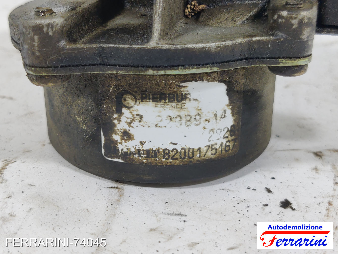 Pompe Vuoto Depressore RENAULT SCENIC 2 JM0/1 1.5 DCI 2003-2005 8200175167 10