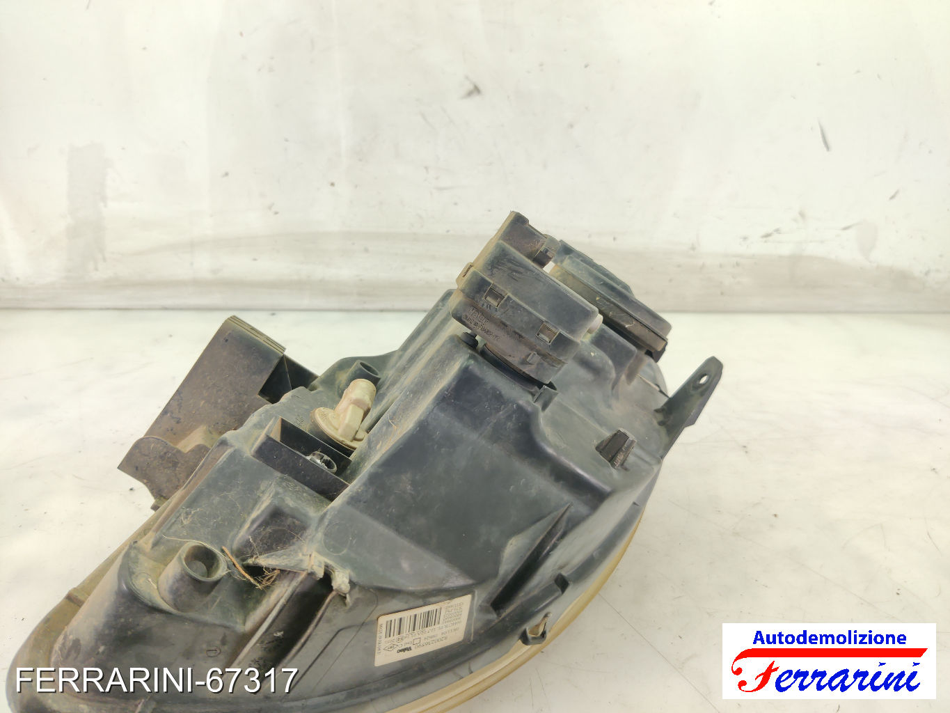 Faro Anteriore RENAULT KANGOO KC0/1 2001-2007 sinistro, sx 8200236590, 89008441