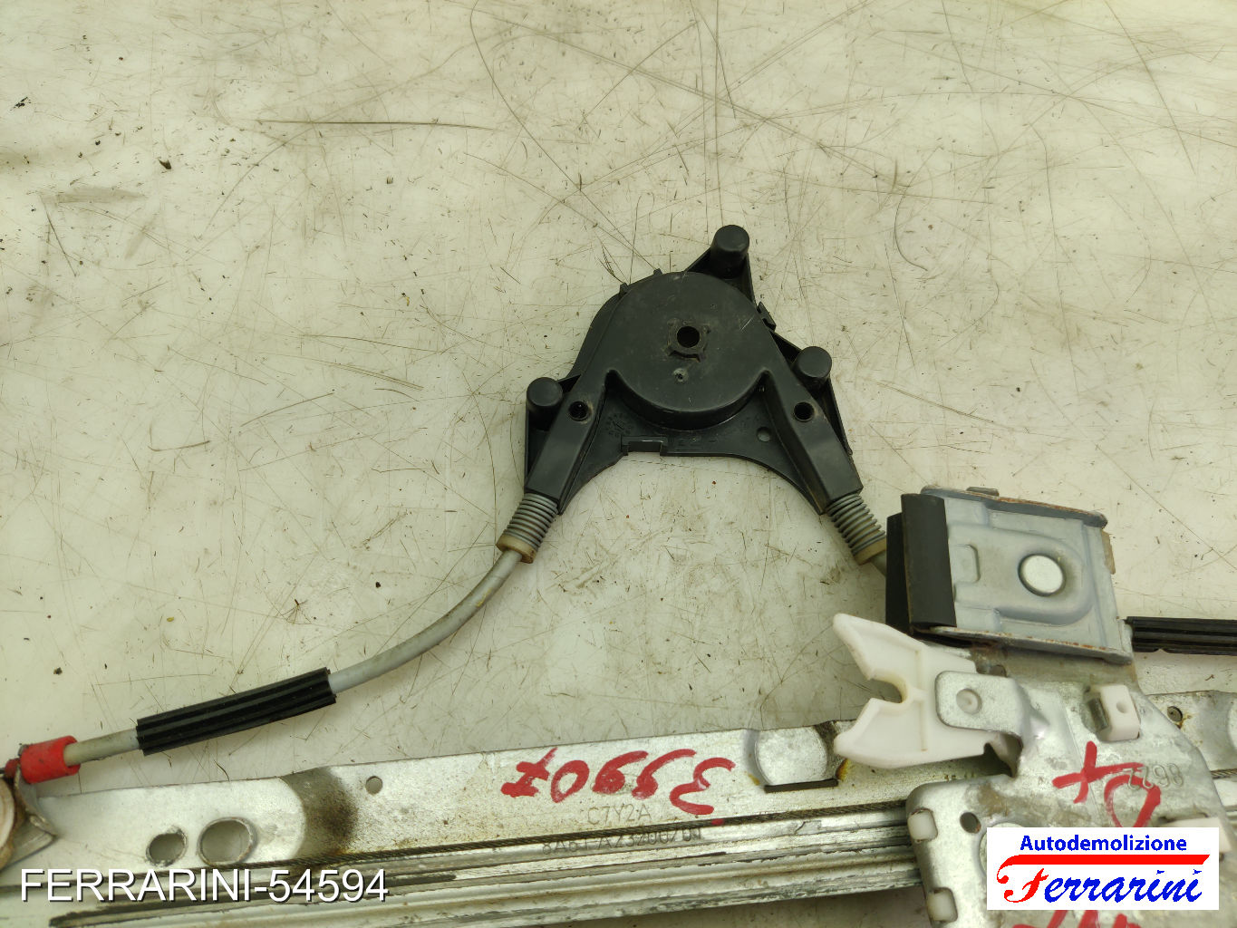 Motorino Alzavetro FORD FIESTA 6 CB1, CCN 1.5 TDCI 2012-2017 1543207, 1837995 7