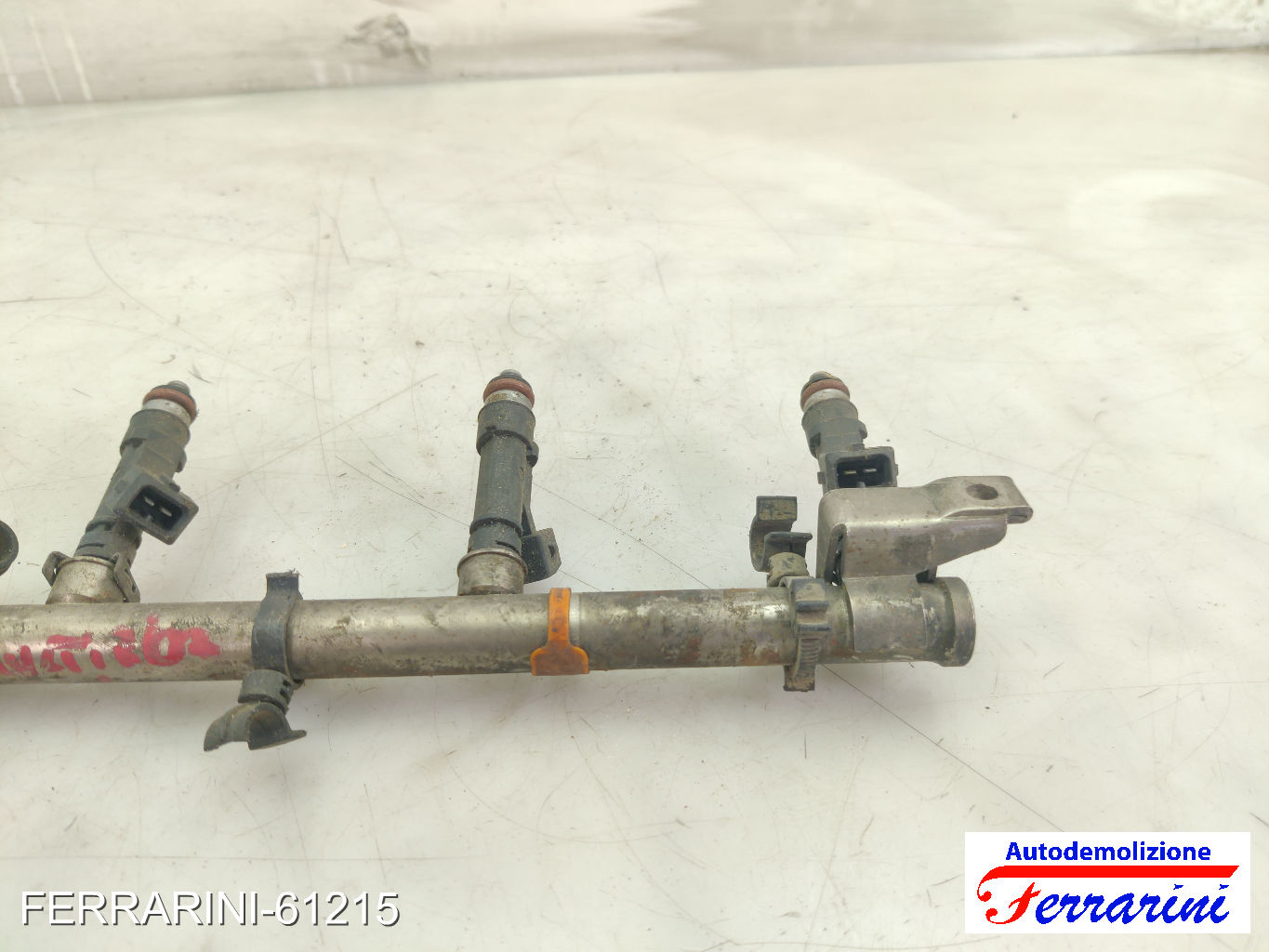 Flauto Iniettori FIAT MULTIPLA 186 1.6 16V BLUPOWER 1999-2010 55205641 METANO