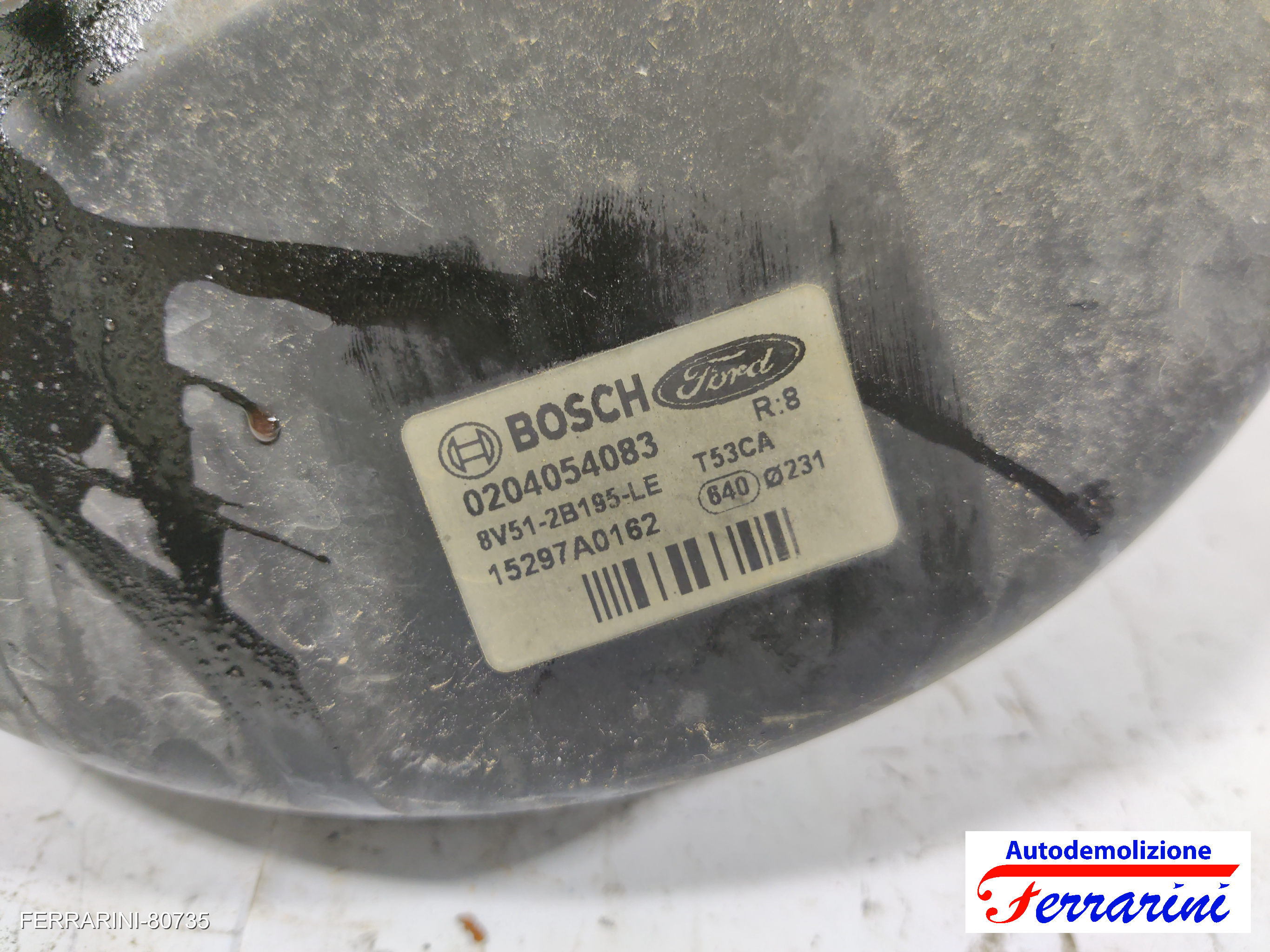 Servofreno FORD FIESTA 6 CB1, CCN 1.4 TDCI 2008-2012