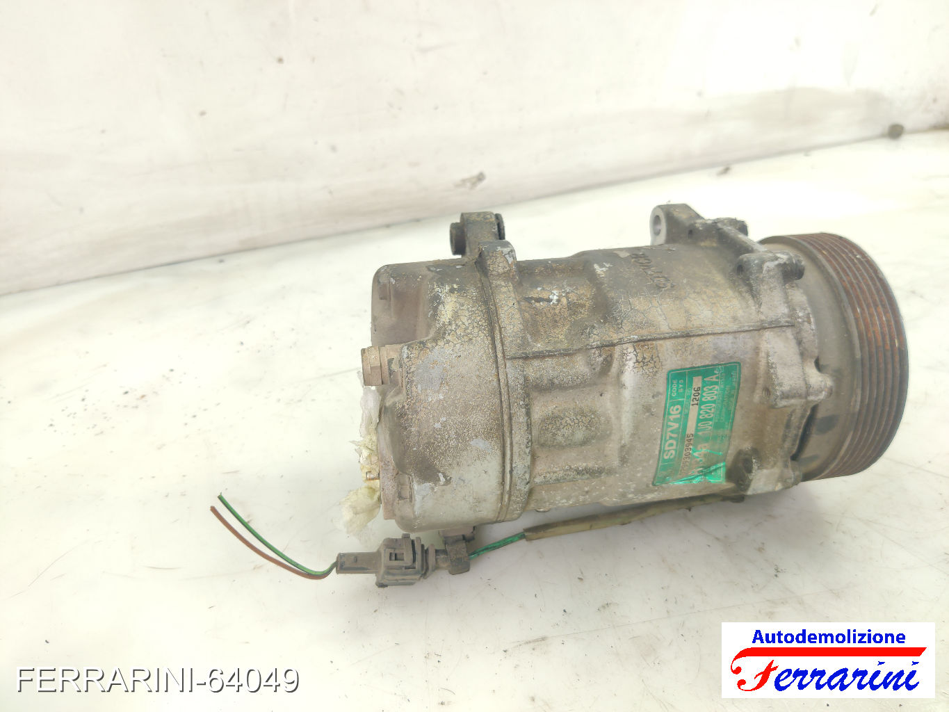 Compressore Clima SEAT LEON 1M1 1.9 TDI 1999-2006 1J0820803A, 1J0820805 11