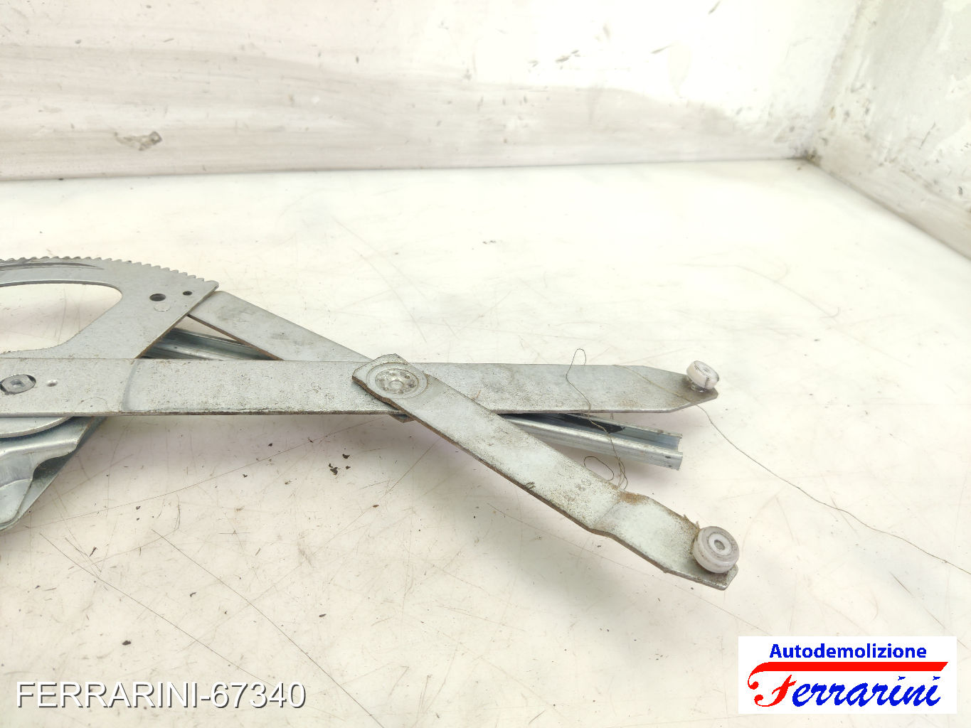 Alzavetro RENAULT KANGOO KC0/1 2001-2007 sinistro, sx, frontale, anteriore 9