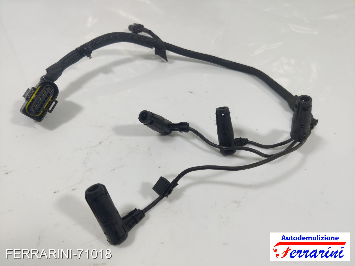 N47D20C Cablaggio Candelette BMW 3 COUPÉ E92 320D XDRIVE 2008-2010 12517802158 7
