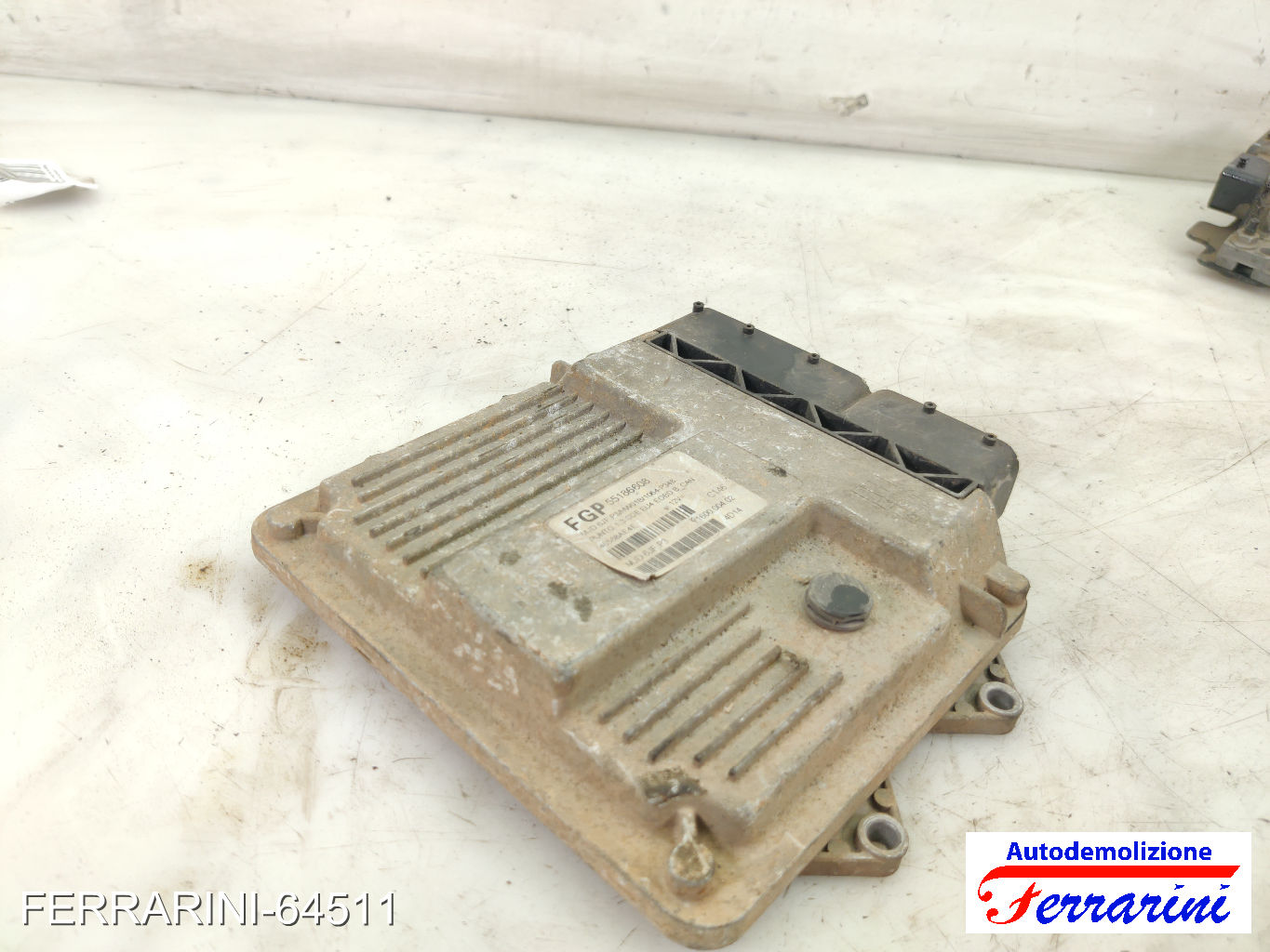 Centralina Motore FIAT PUNTO 188 1.3 JTD 16V 2003-2012 55186608, 055186608
