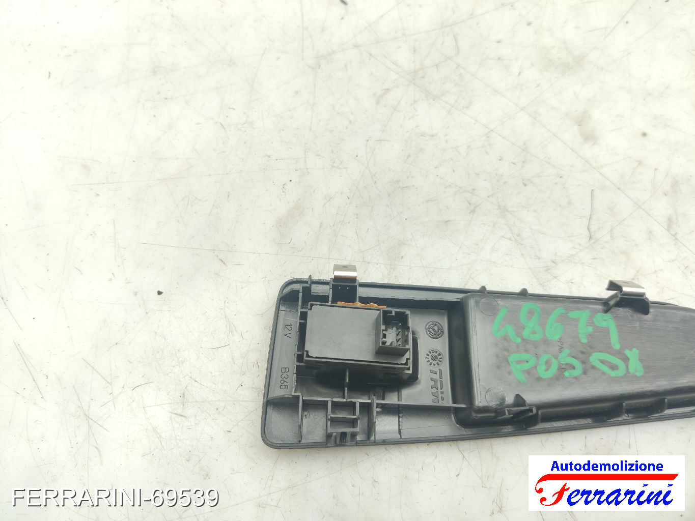 Pulsantiera Tastiera Alzavetro LANCIA DELTA 3 844 2008-2014 destra, dx 7