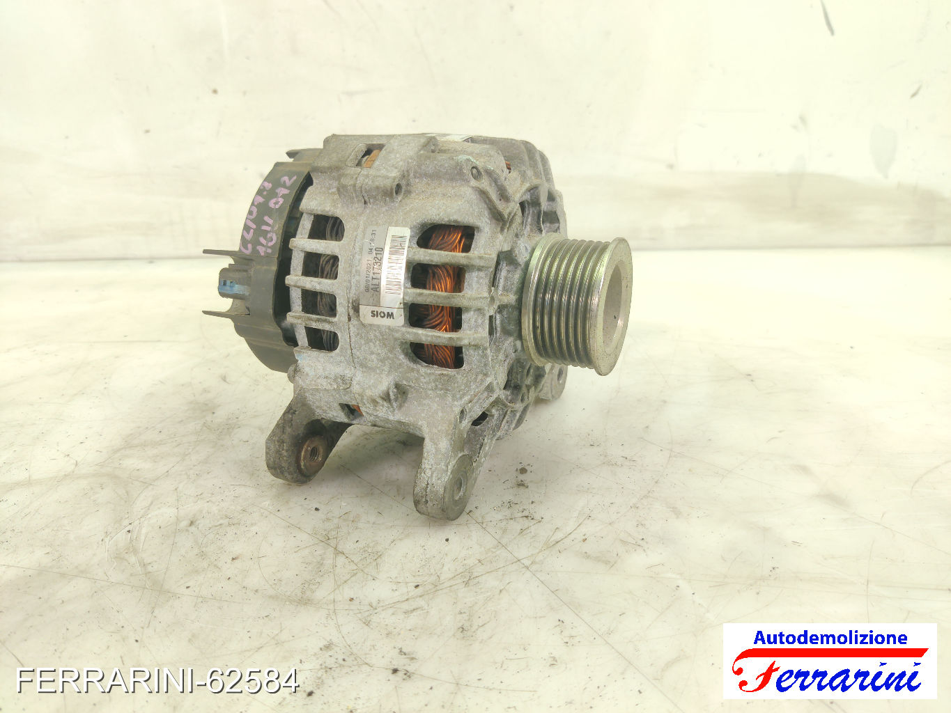Alternatore RENAULT MODUS F/JP0 1.2 16V HI-FLEX 2008-2023 8200654541, 7711497092 8