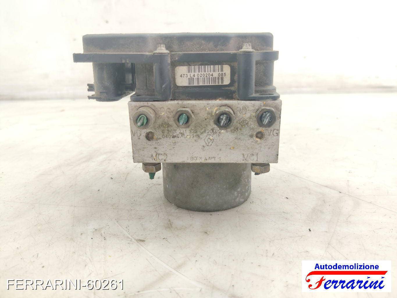 Centralina Pompa Abs RENAULT CLIO 2 BB, CB 1.5 DCI 2001-2009 8200229137 8