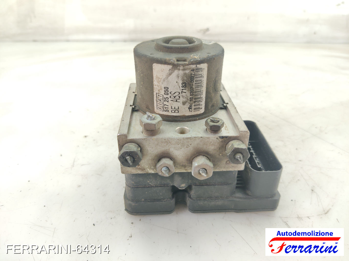 Centralina Pompa Abs FIAT DOBLO 119, 223 1.9 JTD 2001-2010 51725050, 10097016013 6