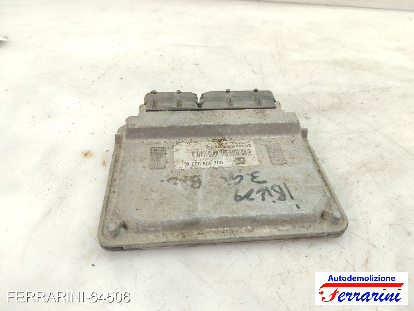 Centralina Motore VW POLO 9A, 9N 1.2 12V 2001-2007 03E906033D, 5WP40121