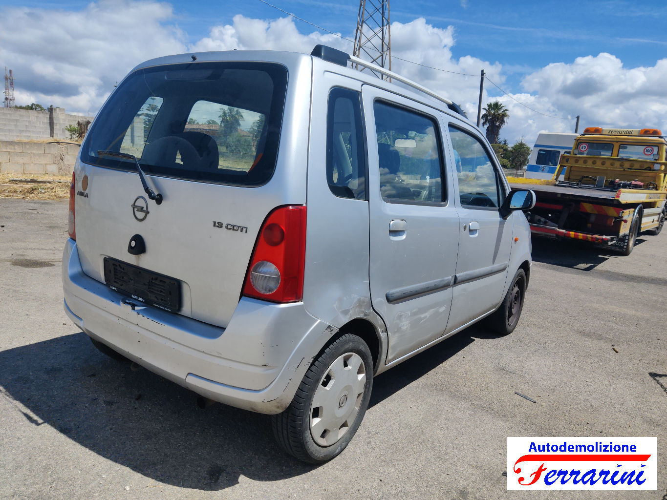 Opel Agila A H00 1.3 CDTI 70CV 2003-2007