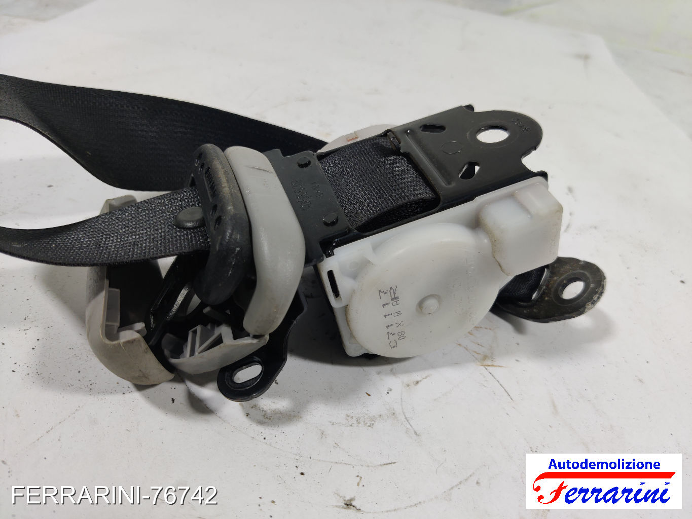 Cintura Di Sicurezza TOYOTA IQ J1 2009-2015 destra, dx, posteriore, post 6