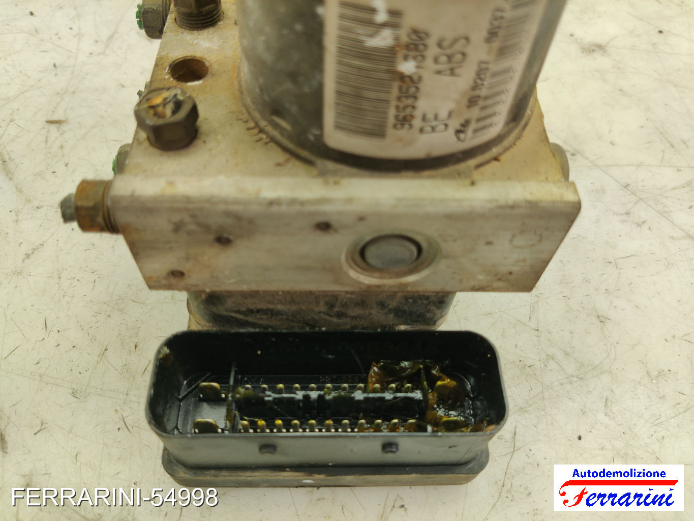 Centralina Pompa Abs CITROEN C3 1 FC, FN 1.1I 2002-2009 10097011193, 10020700374 11