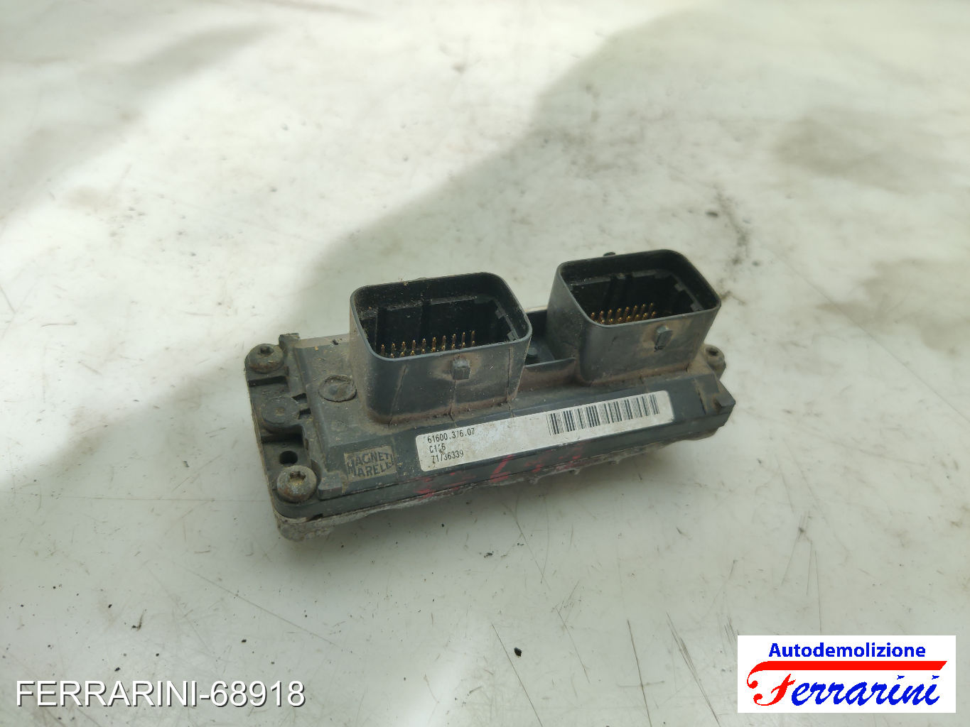 Centralina Motore FIAT PUNTO 188 1.2 16V 80 1999-2006 55181132, HW303, IAW59FM3