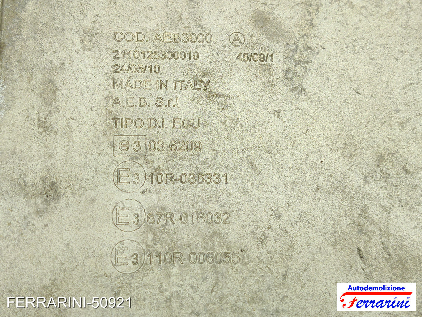 Bigas Direct GIS 3000 Centralina Gpl FIAT PANDA 169 1.2 2003-2012 AEB3000