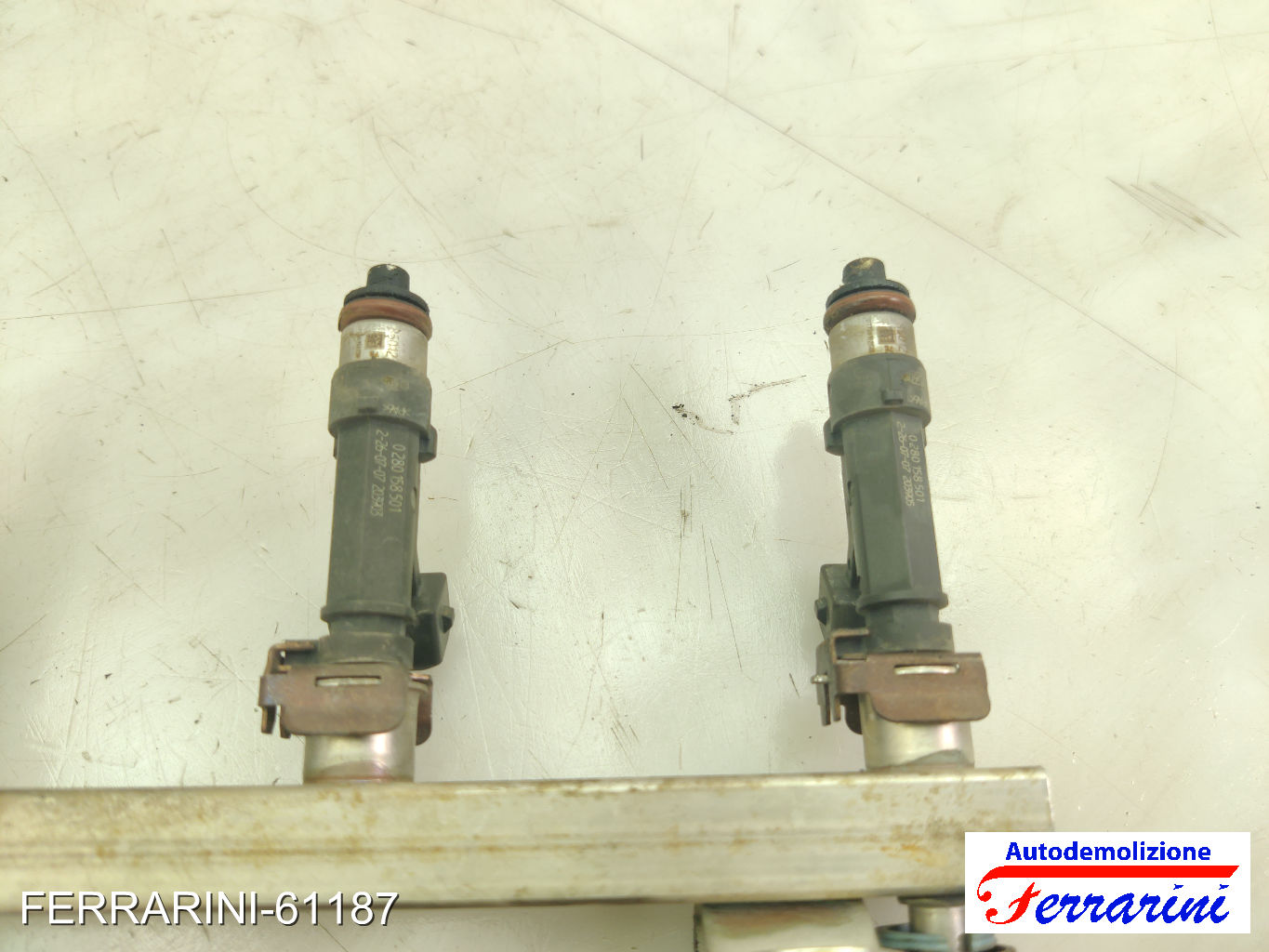 Flauto Iniettori OPEL CORSA D S07 1.2 2010-2014 24420542, 0280158501 6