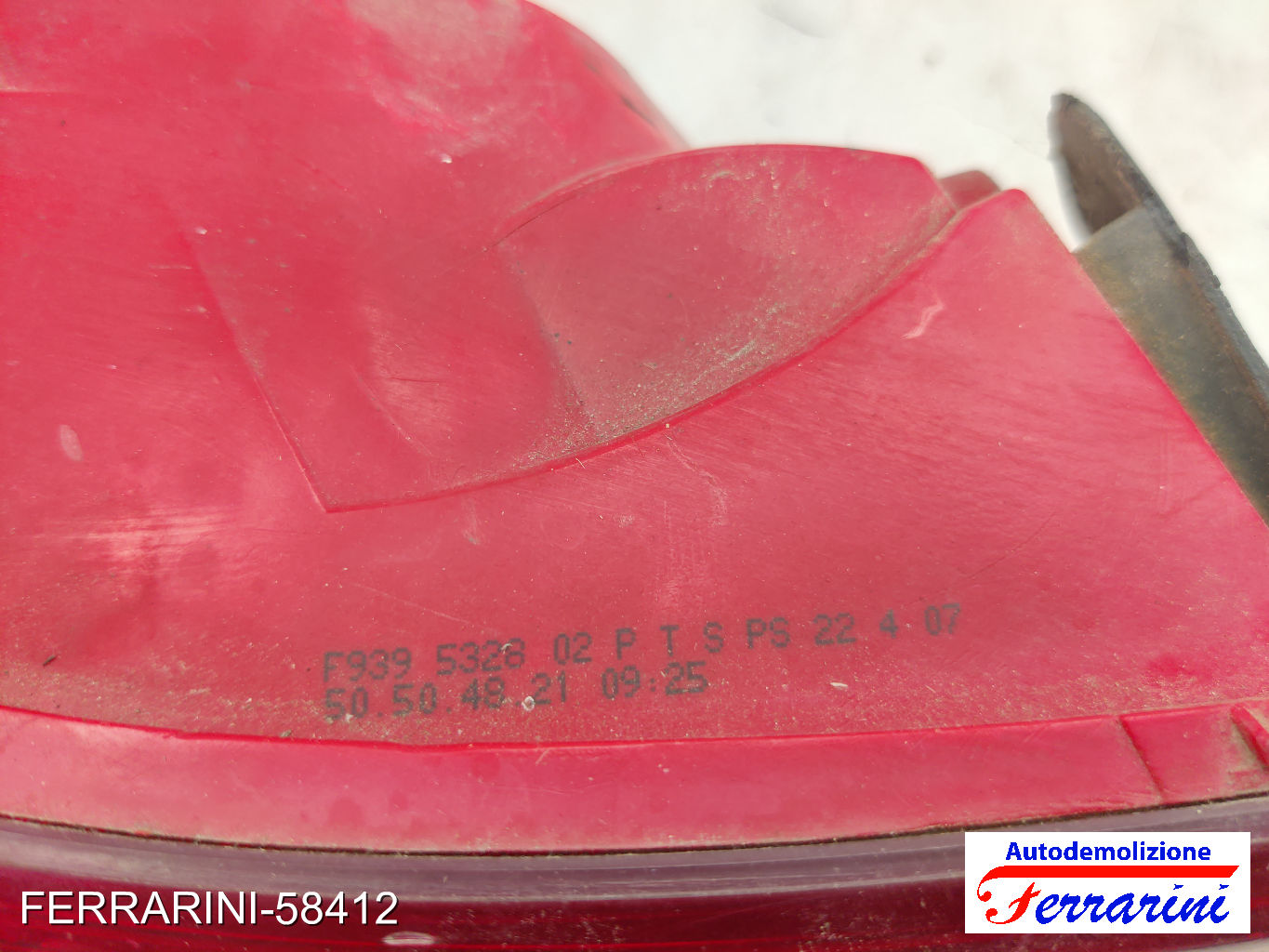 Fanalino Stop Posteriore ALFA ROMEO 159 939 2005-2011 sinistro, sx F9395328