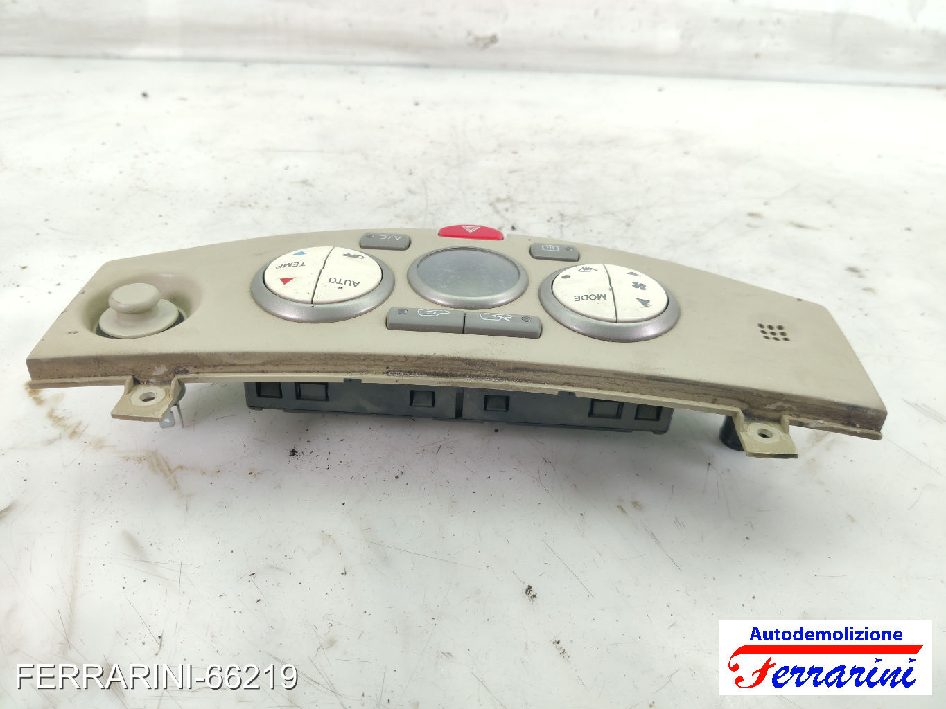 automatico Tastiera Clima NISSAN MICRA 3 K12 2003-2010 anteriore, frontale 12
