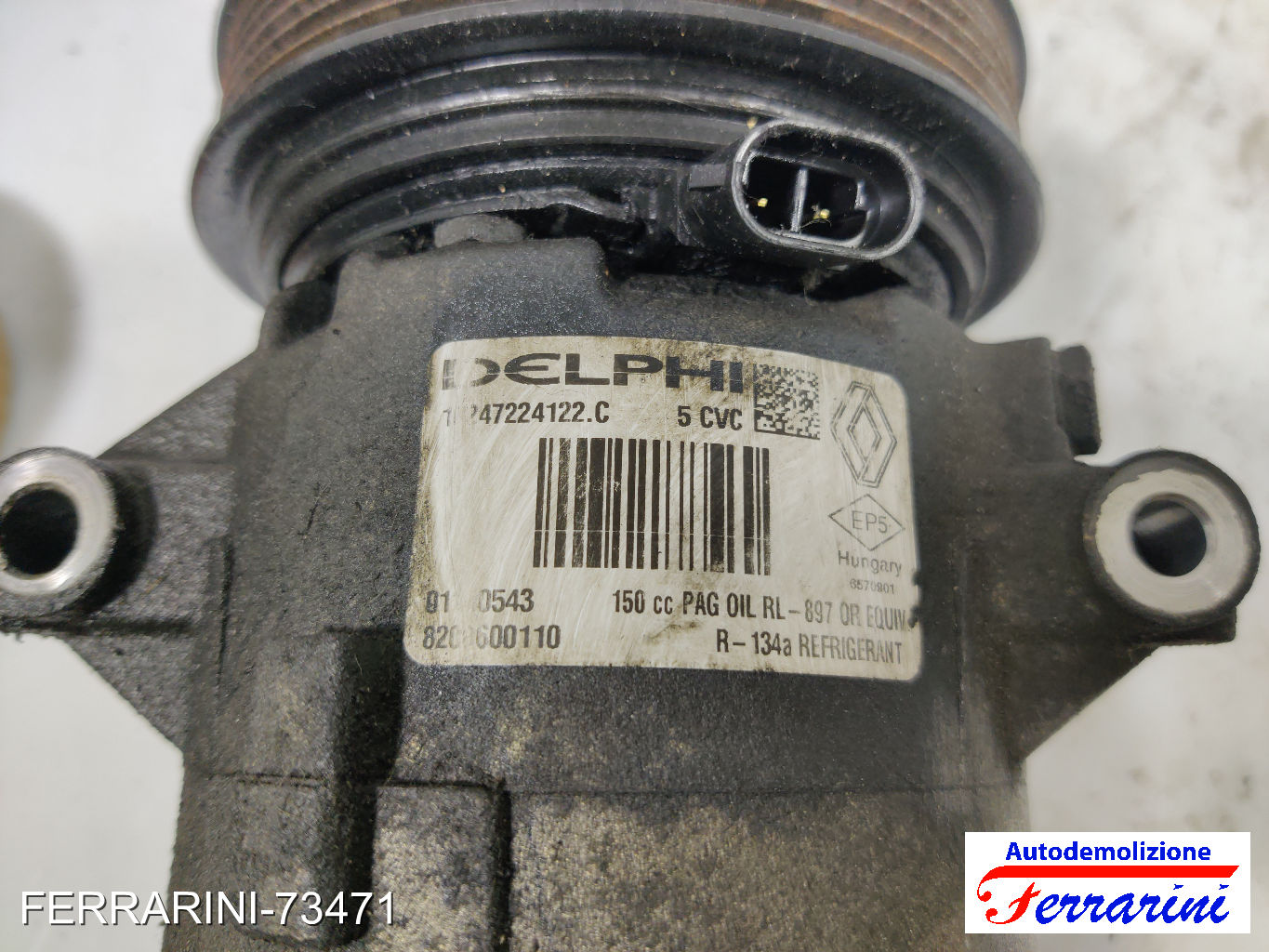 Compressore Clima NISSAN QASHQAI 1 J10, JJ10E, NJ10 1.5 DCI 2006-2013 8200600110