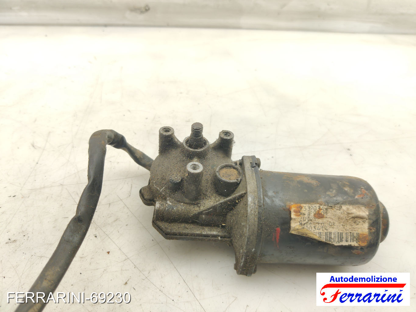 Spazzacqua Motorino Tergicristallo OPEL MERIVA A X03 2003-2010 anteriore 8