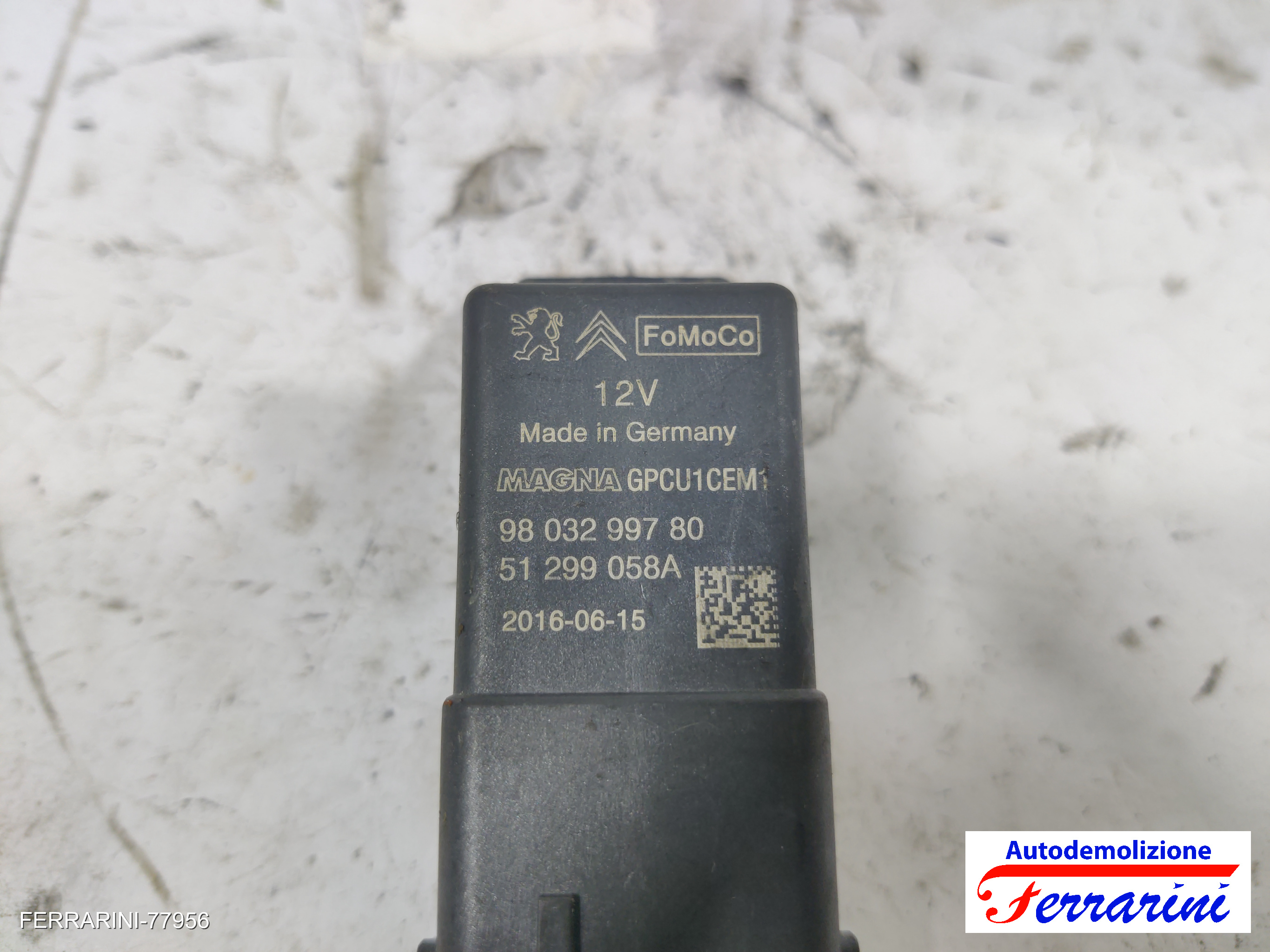 Centralina Candelette FORD C-MAX 2 DXA/CB7, DXA/CEU 1.6 TDCI 2010-2019