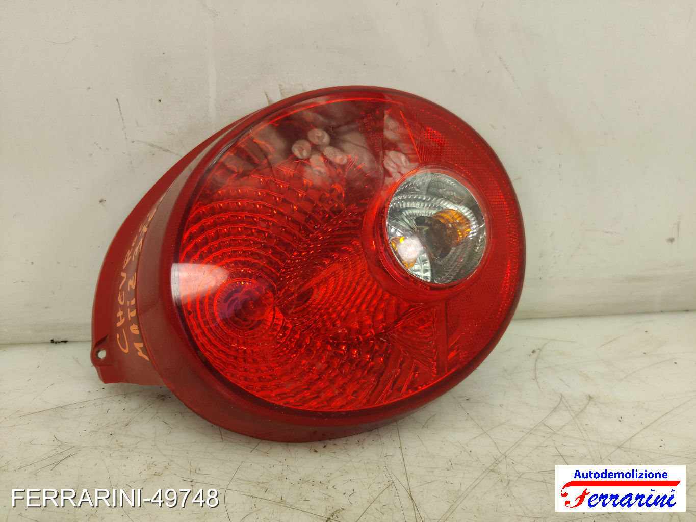 Fanalino Stop Posteriore CHEVROLET MATIZ M200, M250 2007-2013 sinistro, sx 14