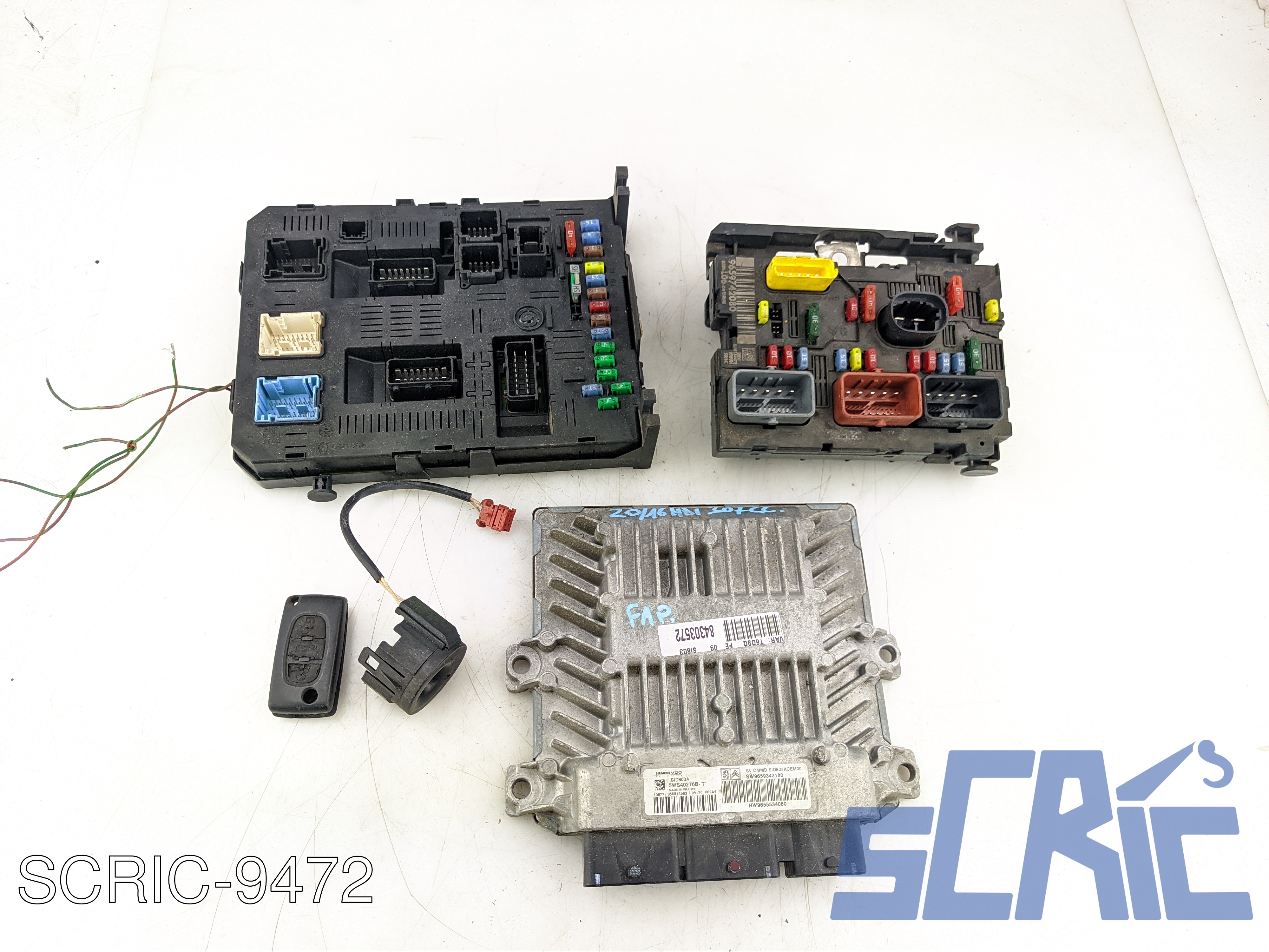 Kit Accensione PEUGEOT 307 3A/C 2.0 HDI 135 2003-2007 5WS40276B, 9659742080