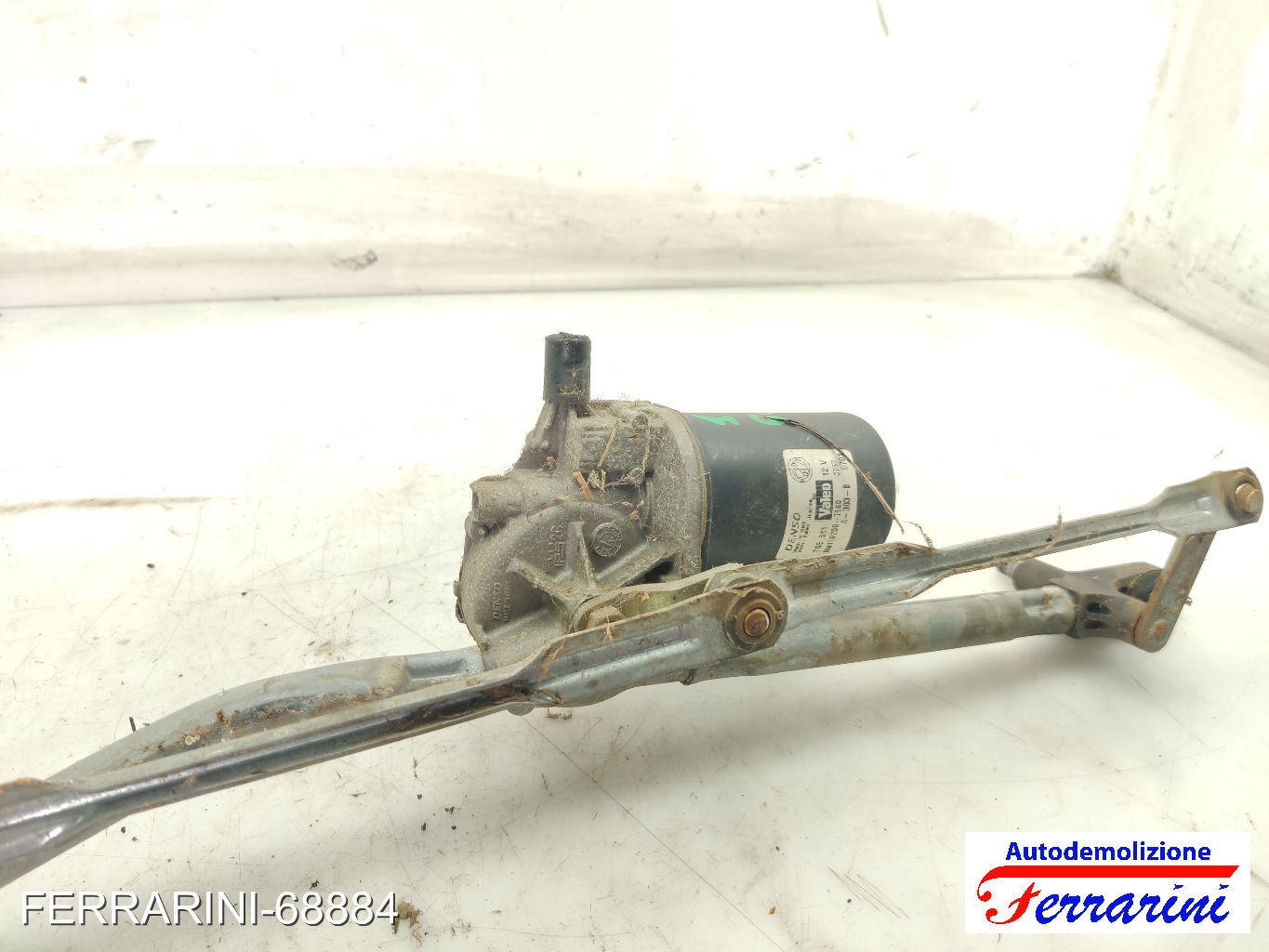 Spazzacqua Motorino Tergicristallo FIAT PUNTO 188 1999-2010 anteriore, frontale 8