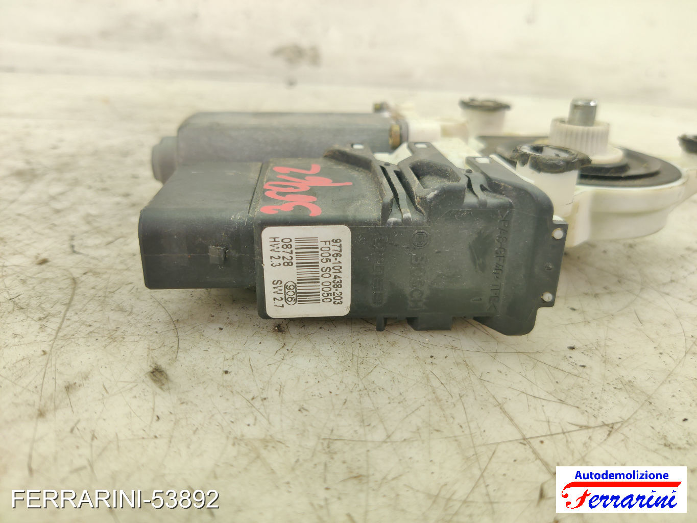 Motorino Alzavetro CITROEN C3 PICASSO SH 1.6 HDI 90 2010-2016 9776101438203 7